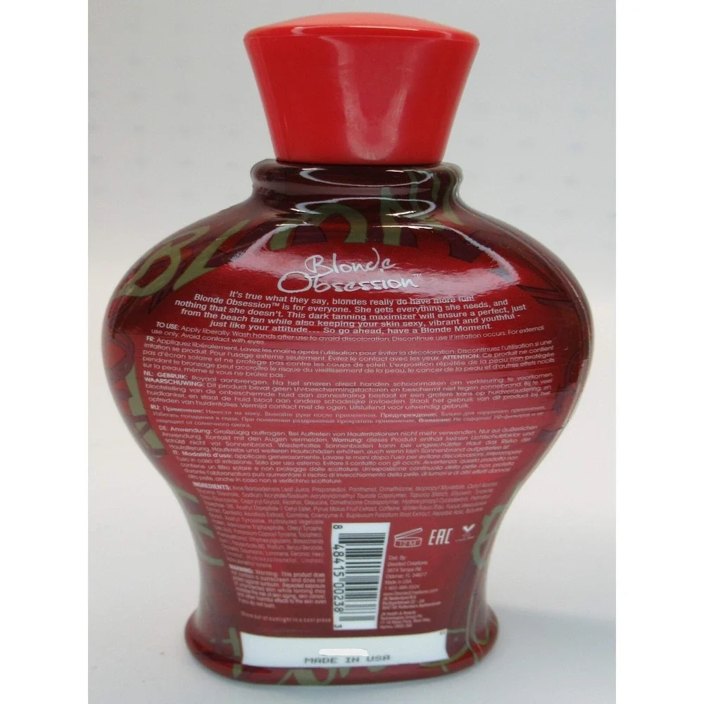 Devoted Creations Blonde Obsession Dark Tanning Maximizer Lotion 12.25oz 360mL